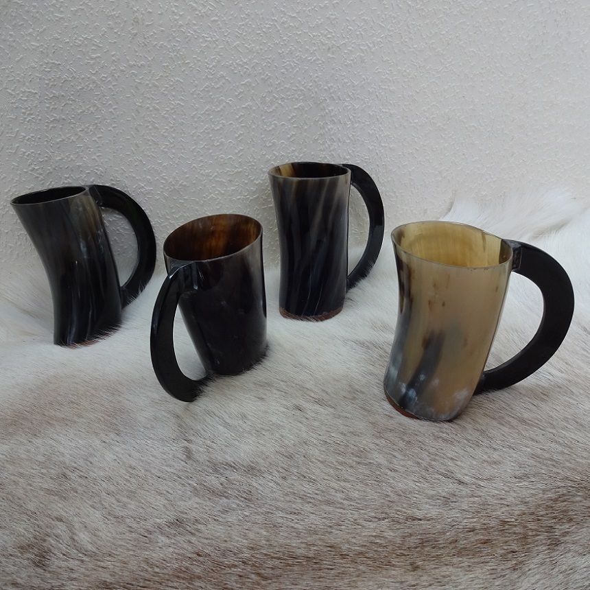 Horn mug sale